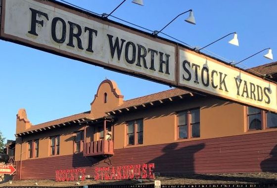 Forth Worth Stockyards in the DFW/ Dallas Forth Worth area. Old west and cowboy vibe, year round rodeo, lots of things to do near Dallas.
