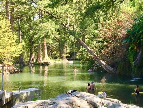 Best Weekend Getaways from Dallas - Marble Falls - Krause Springs