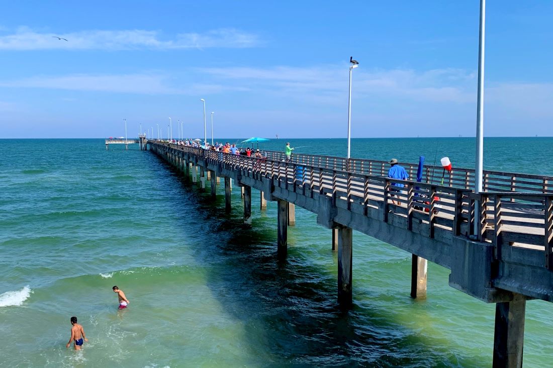 Bob Hall Pier Beach Texas