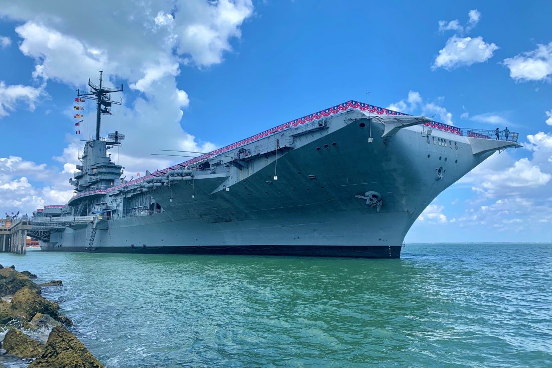USS Lexington North Beach Corpus Christi Texas