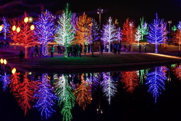 Christmas Lights Vitruvian Addison Dallas