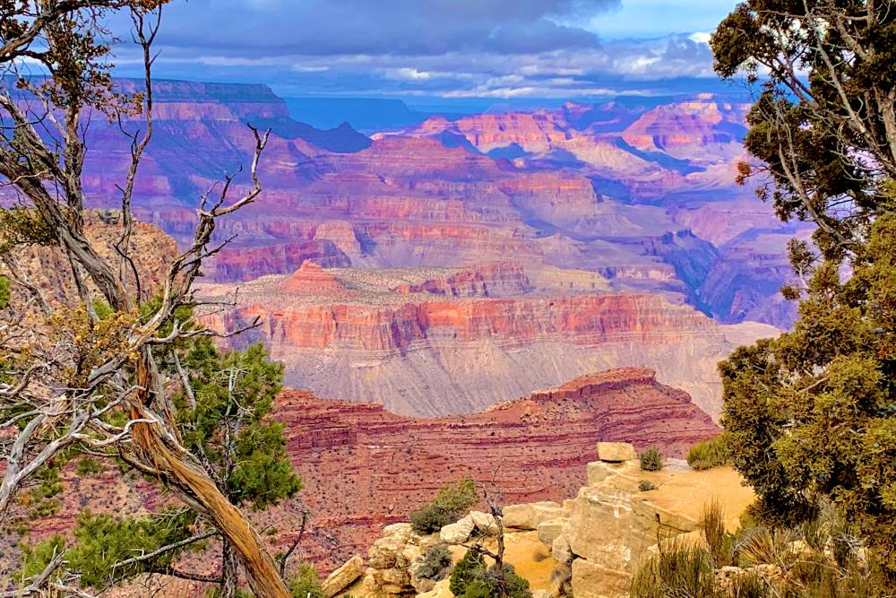 Desert View Drive Viewpoint in Grand Canyon, Arizona Road Trip from Texas