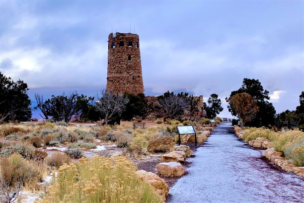 Desert View Watchtower East Entrance Gran Canyon